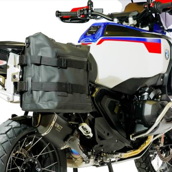 Khali side pannier in TPU 35L - 45L + Right Aluminium plate BMW R1300GS ADV