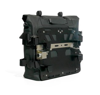 Khali side pannier in TPU 35L - 45L + Left Aluminium plate BMW R1300GS ADV