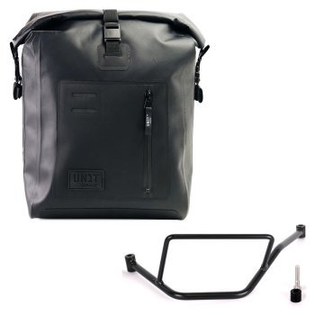 Khali side pannier in TPU + Left Frame BMW F450GS
