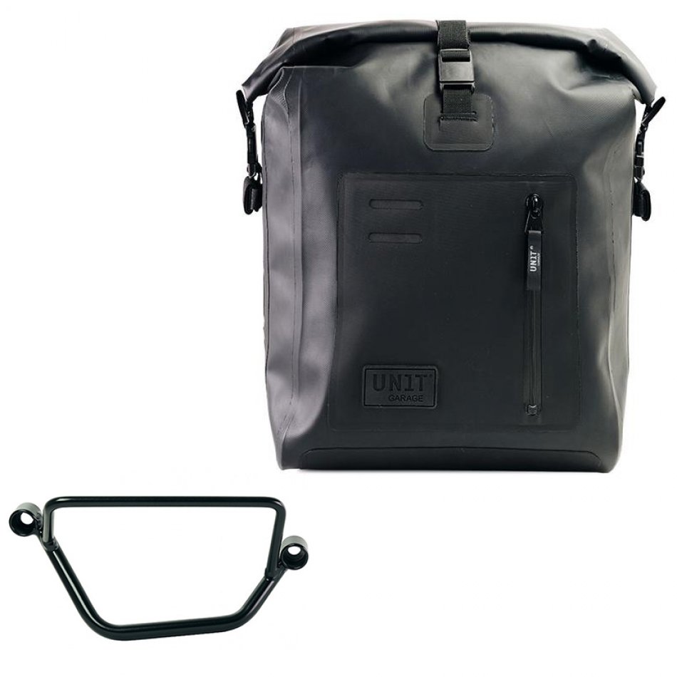 Khali side pannier in TPU + Right Frame Honda GB350S