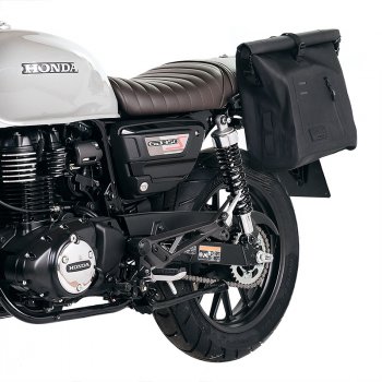 Khali side pannier in TPU + Left Frame Honda GB350S