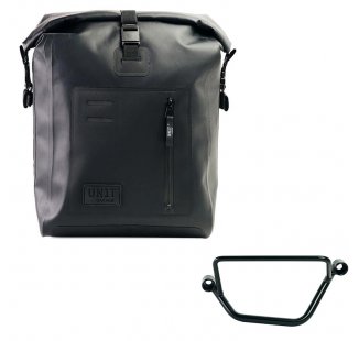 Khali side pannier in TPU + Left Frame Honda GB350S