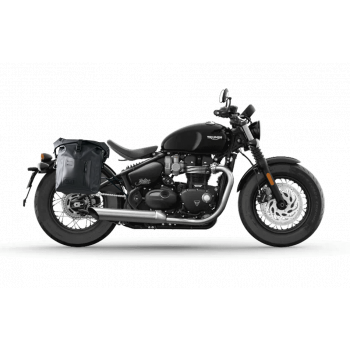 Khali side pannier in TPU + Right Frame Triumph Bonneville Bobber