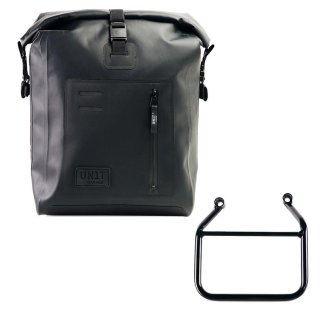 Khali side pannier in TPU + Left Subframe Triumph Speed 400 & Scrambler 400 X