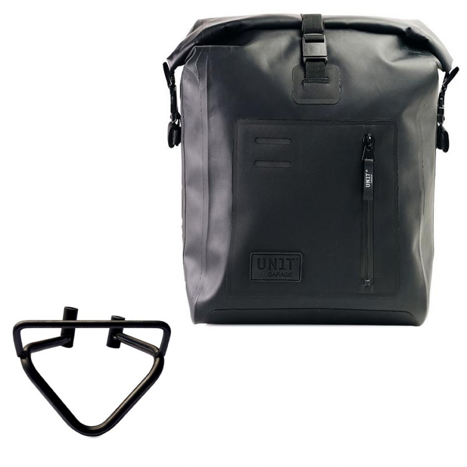 Khali side pannier in TPU + Right Subframe husqvarna 200 (2020 until now)