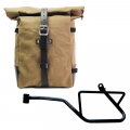 Canvas Pure Side Bag + Left Frame Moto Guzzi V7 EURO5