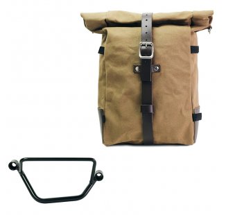 Canvas Pure Side Bag + Right Frame Honda GB350S