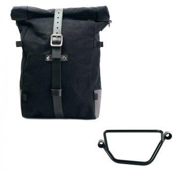 Canvas Pure Side Bag + Left Frame Honda GB350S