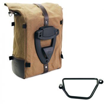 Canvas Pure Side Bag + Left Frame Honda GB350S