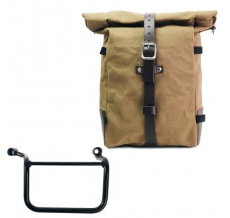 Canvas Pure Side Bag + Right Frame Royal Enfield Guerrilla 450