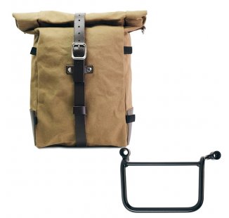 Canvas Pure Side Bag + Left Frame Royal Enfield Guerrilla 450