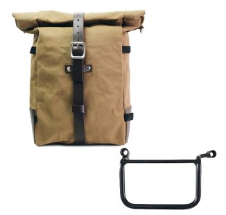 Canvas Pure Side Bag + Left Frame Royal Enfield Himalayan 450 (2024 until now)