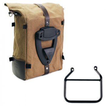 Canvas Pure Side Bag + Left Subframe Triumph Scrambler 400 X