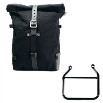Canvas Pure Side Bag + Left Subframe Triumph Scrambler 400 X