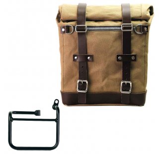 Canvas Side Pannier Scram 22L-30L + Right Subframe BMW CE 02