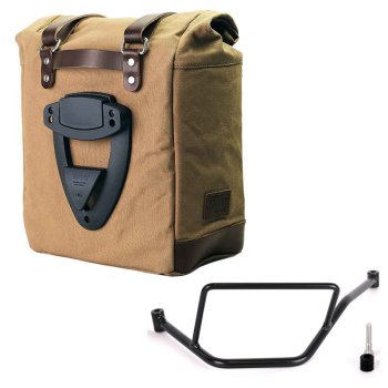 Canvas Side Pannier Scram 22L-30L + Left Frame BMW F450GS
