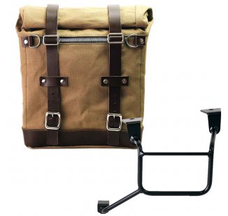 Canvas Side Pannier Scram 22L-30L + Left Frame Honda CRF1100L Africa Twin & Adventure Sports (2024 until now)