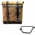 Canvas Side Pannier Scram 22L-30L + Left Frame Honda GB350S