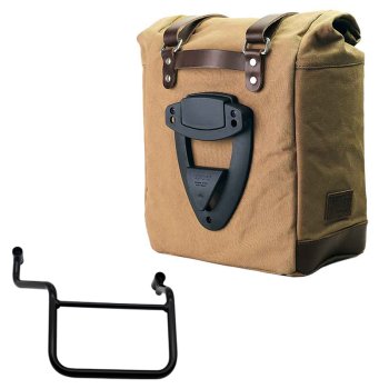 Canvas Side Pannier Scram 22L-30L + Right Frame Honda Transalp 750 (2023 until now)