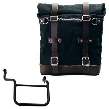 Canvas Side Pannier Scram 22L-30L + Right Frame Honda Transalp 750 (2023 until now)