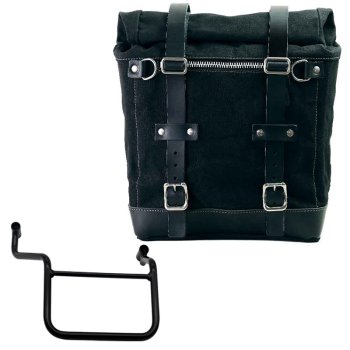Canvas Side Pannier Scram 22L-30L + Right Frame Honda Transalp 750 (2023 until now)