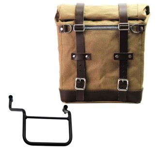 Canvas Side Pannier Scram 22L-30L + Right Frame Honda Transalp 750 (2023 until now)