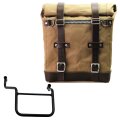 Canvas Side Pannier Scram 22L-30L + Right Frame Honda Transalp 750 (2023 until now)