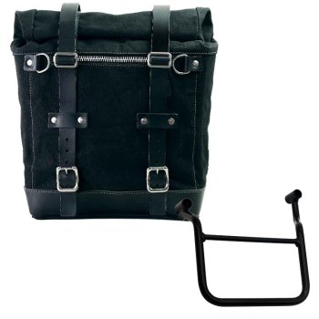 Canvas Side Pannier Scram 22L-30L + Left Frame Honda Transalp 750 (2023 until now)