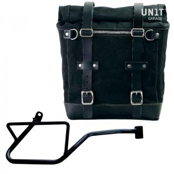 Canvas Side Pannier Scram 22L-30L + Right Frame Moto Guzzi V7 EURO5 PLUS (2025 until now)