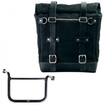 Canvas Side Pannier Scram 22L-30L + Right subrame Moto Guzzi V85TT (2024 until now)