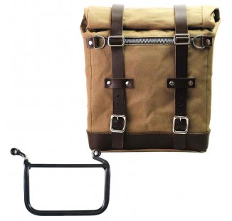 Canvas Side Pannier Scram 22L-30L + Right Frame Royal Enfield Himalayan 450 (2024 until now)