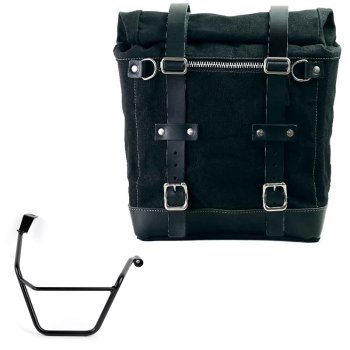 Canvas Side Pannier Scram 22L-30L + Right Subframe Triumph Street Scrambler 900 (2026 until now)