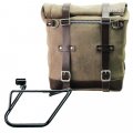 Waxed suede side pannier Scram 22L-30L + Right Subframe BMW CE 04