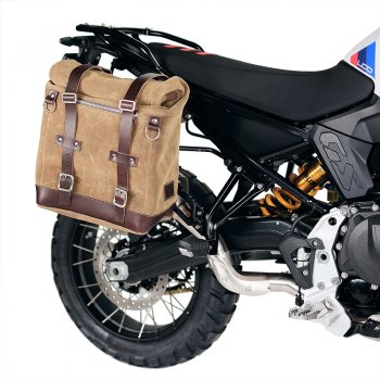 Waxed suede side pannier Scram 22L-30L  + Right Subframe BMW F900GS