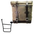 Waxed suede side pannier Scram 22L-30L  + Right Frame KTM 1290/1390 Super Adventure S-R