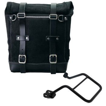 Waxed suede side pannier Scram 22L-30L  + Left Frame KTM 1290/1390 Super Adventure S-R
