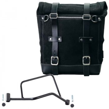 Waxed suede side pannier Scram 22L-30L + Right Subframe R 1200 R LC