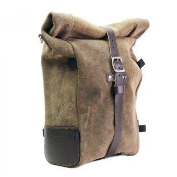 Waxed suede side pannier Scram 22L-30L 