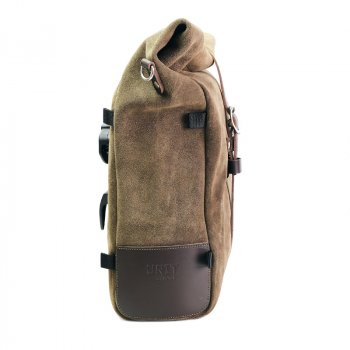 Waxed suede side pannier Scram 22L-30L 