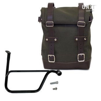 Side Pannier Canvas + Right Subframe Triumph Speed Twin