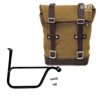 Side Pannier Canvas + Right Subframe Triumph Speed Twin