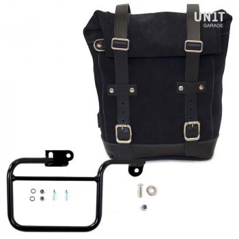 Waxed Suede Side Pannier + Subframe K Series 
