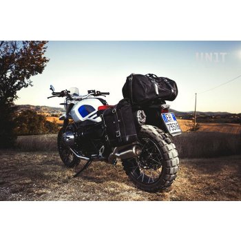 Waxed Suede Side Pannier + Subframe NineT Series