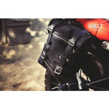 Waxed Suede Side Pannier + Subframe NineT Series