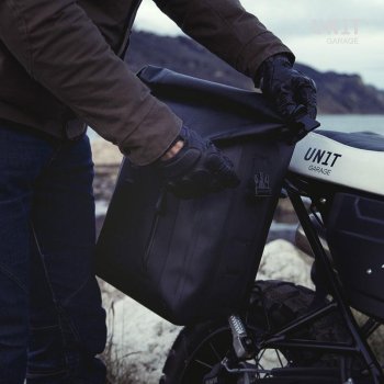 Side Pannier Canvas + Subframe NineT Series