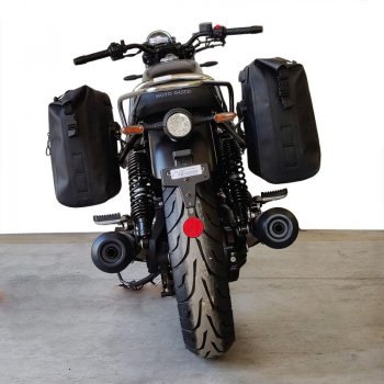 Khali side pannier in TPU + Right Subframe Guzzi V7.850