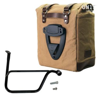 Canvas Side Pannier Scram 22L-30L + Right Subframe Triumph Speed Twin 1200 (2019 until now)