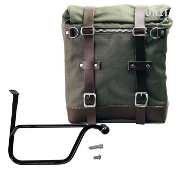 Canvas Side Pannier Scram 22L-30L + Right Subframe Triumph Speed Twin 1200 (2019 until now)