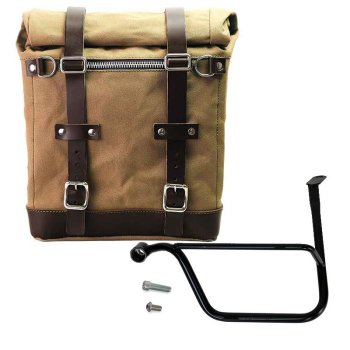 Canvas Side Pannier Scram 22L-30L + Left Subframe Triumph Speed Twin 1200 (2019 until now)