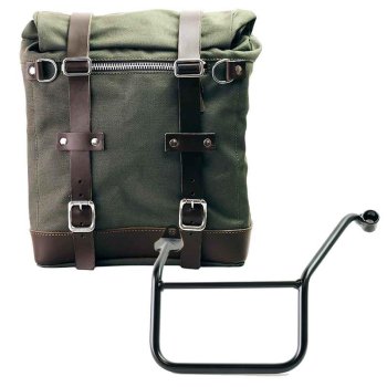 Canvas Side Pannier Scram 22L-30L + Left Subframe Yamaha